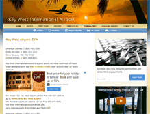 Tablet Screenshot of keywestinternationalairport.com
